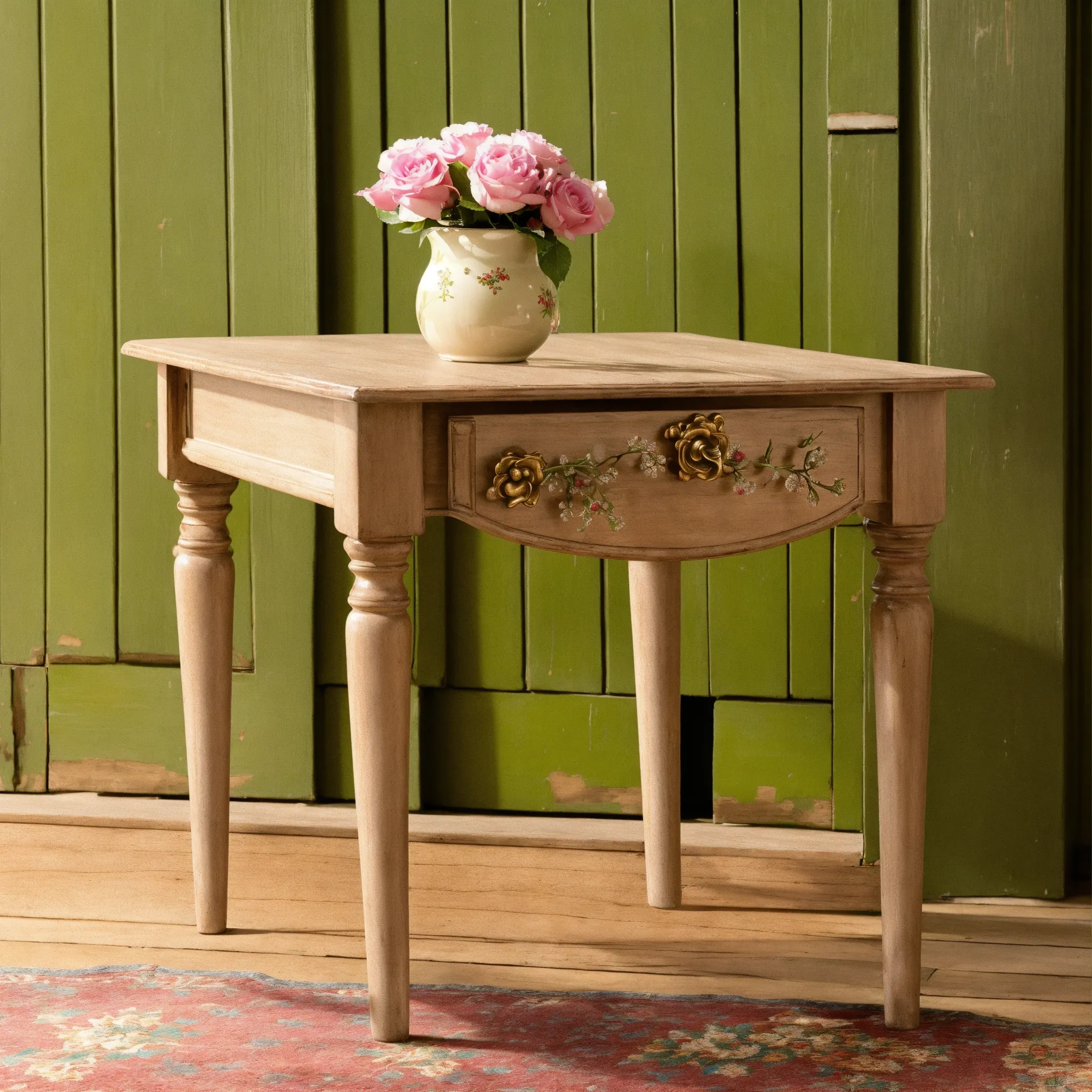 Natural wood finish example